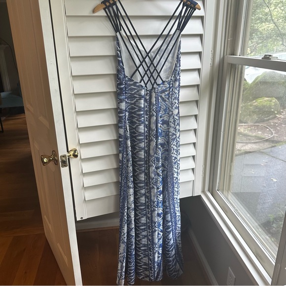 Adelyn Rae Blue Maxi Dress - Picture 6 of 7